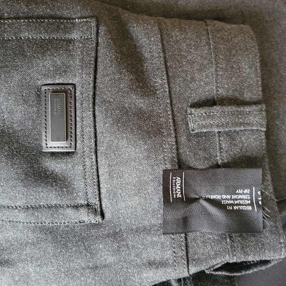 Bundle of 8 pairs of pants like-new condition 34W30L BR and Armani - Picture 9 of 13